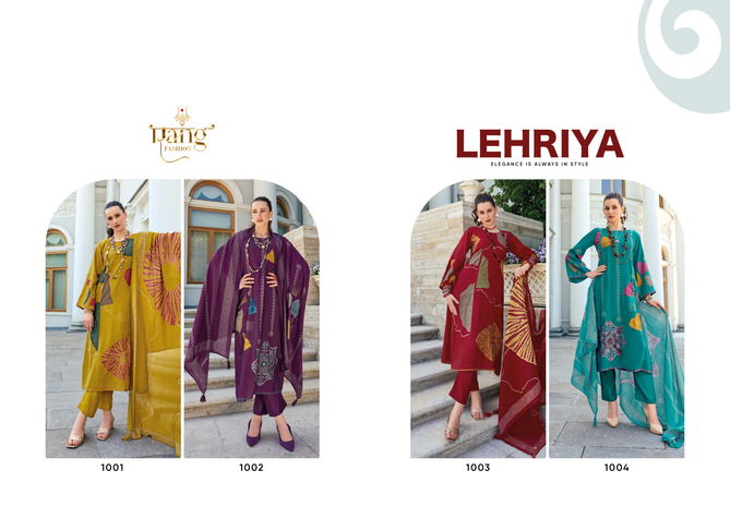 Lehriya By Rang Pure Muslin Digital Printed Suits Wholesale Market In Surat 